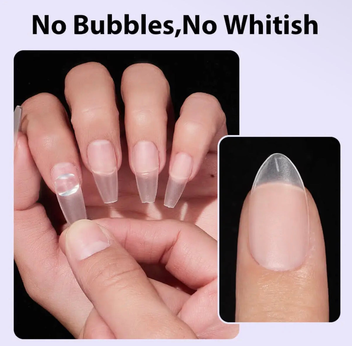 Solid Gel Nails Glue 20g - Strong Adhesive For Press On Nail