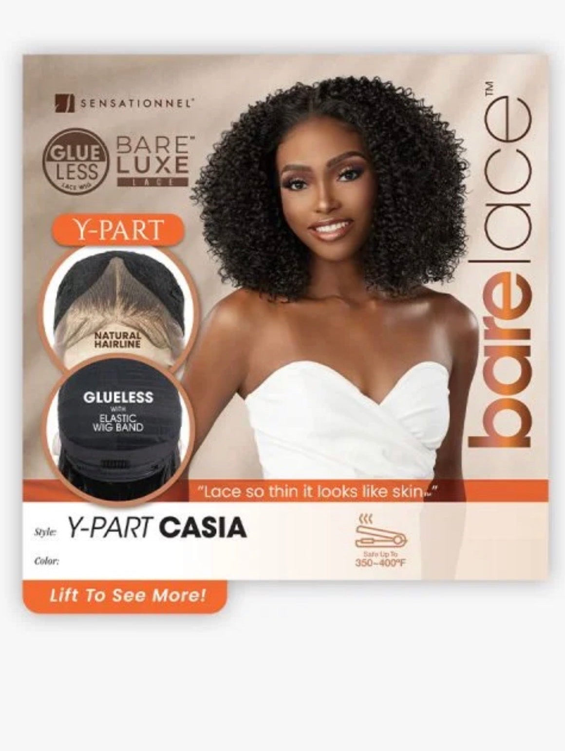 Sensationnel Bare Lace Wig – Y-Part Casia