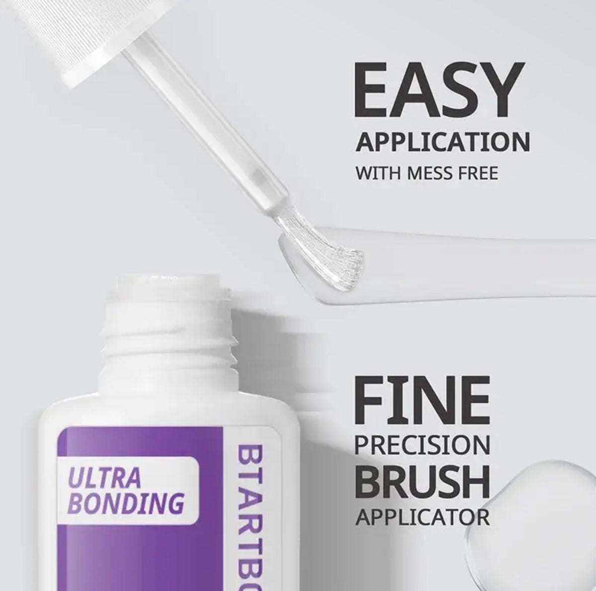 Strong Nail Glue For Press On Nail Tip - Brush On Glue