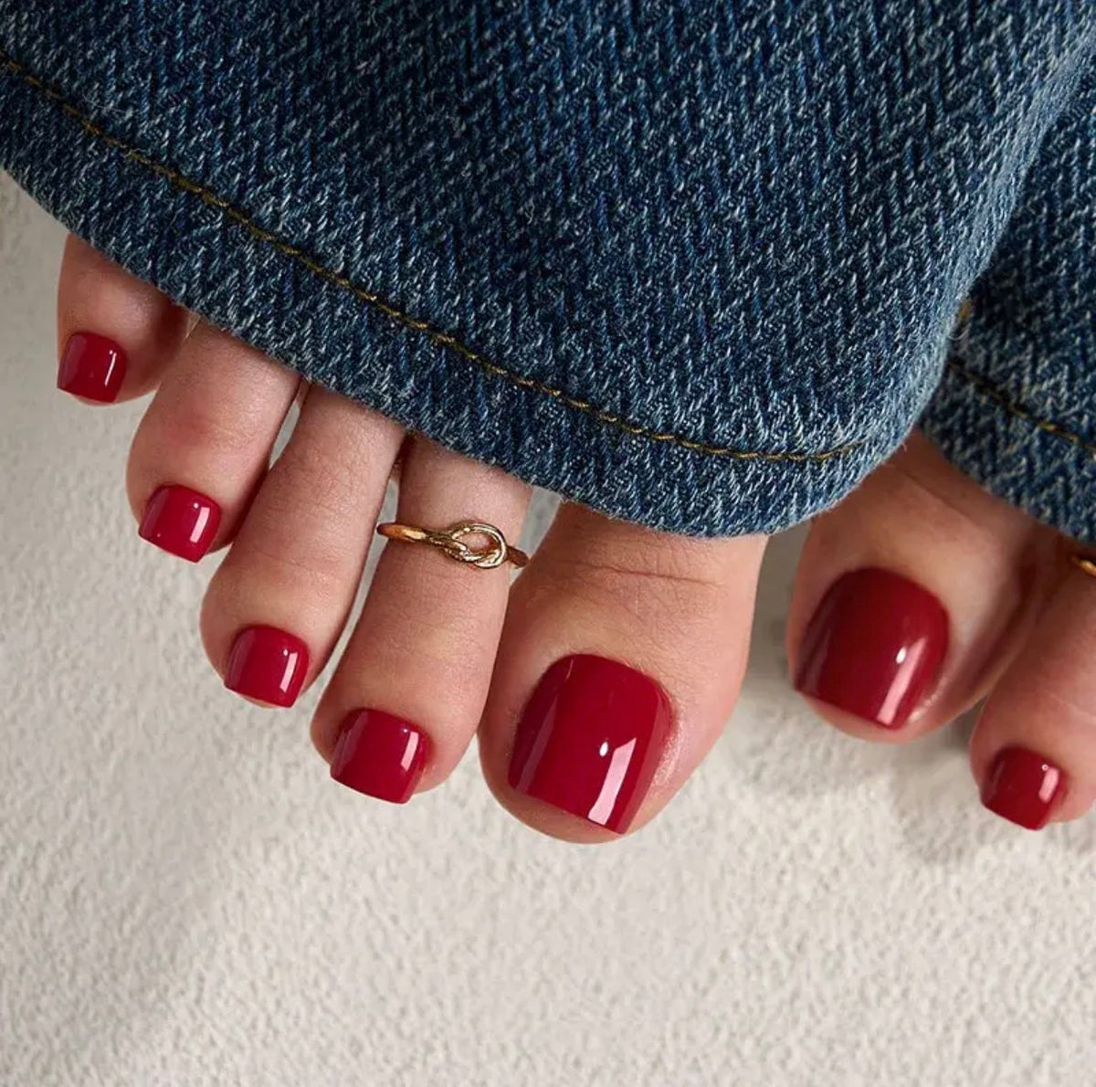 Softcoattips™ Red Collection - Toe Nails