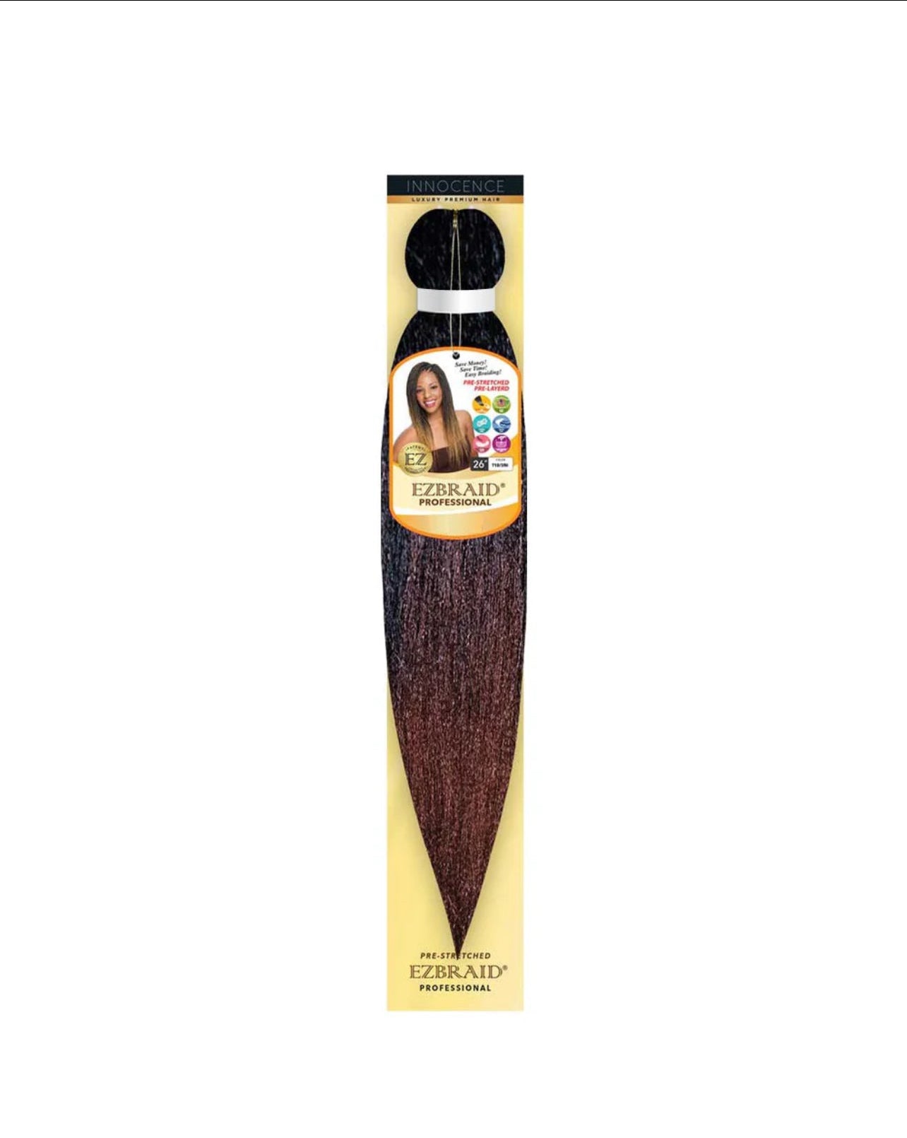 100% Spetra Antibacterial Fiber Braiding Hair EZBraid 36" - Single