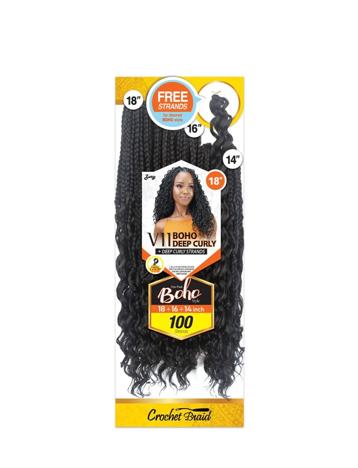 V11 BOHO Deep Curly 14″16″18″