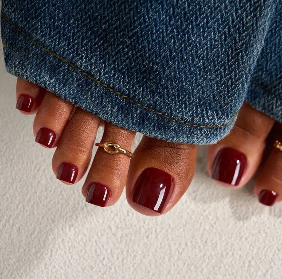 Softcoattips™ Red Collection - Toe Nails