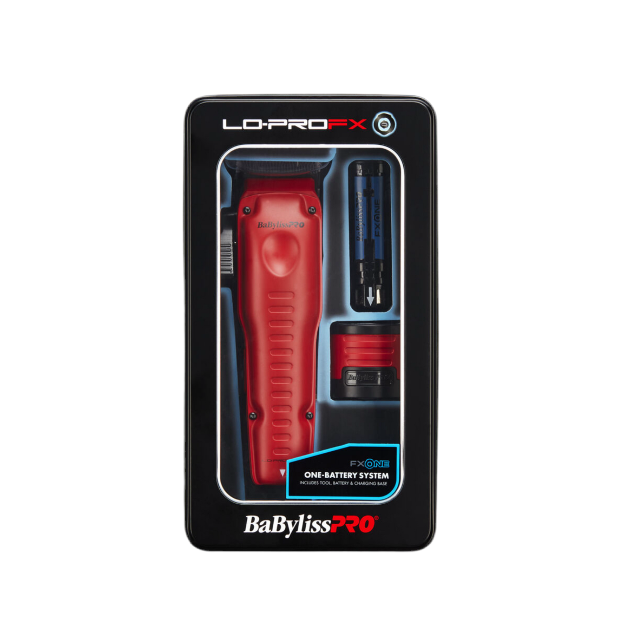 BaBylissPRO® FXONE™ Lo-ProFX Limited Edition Matte Red Clipper (Red)