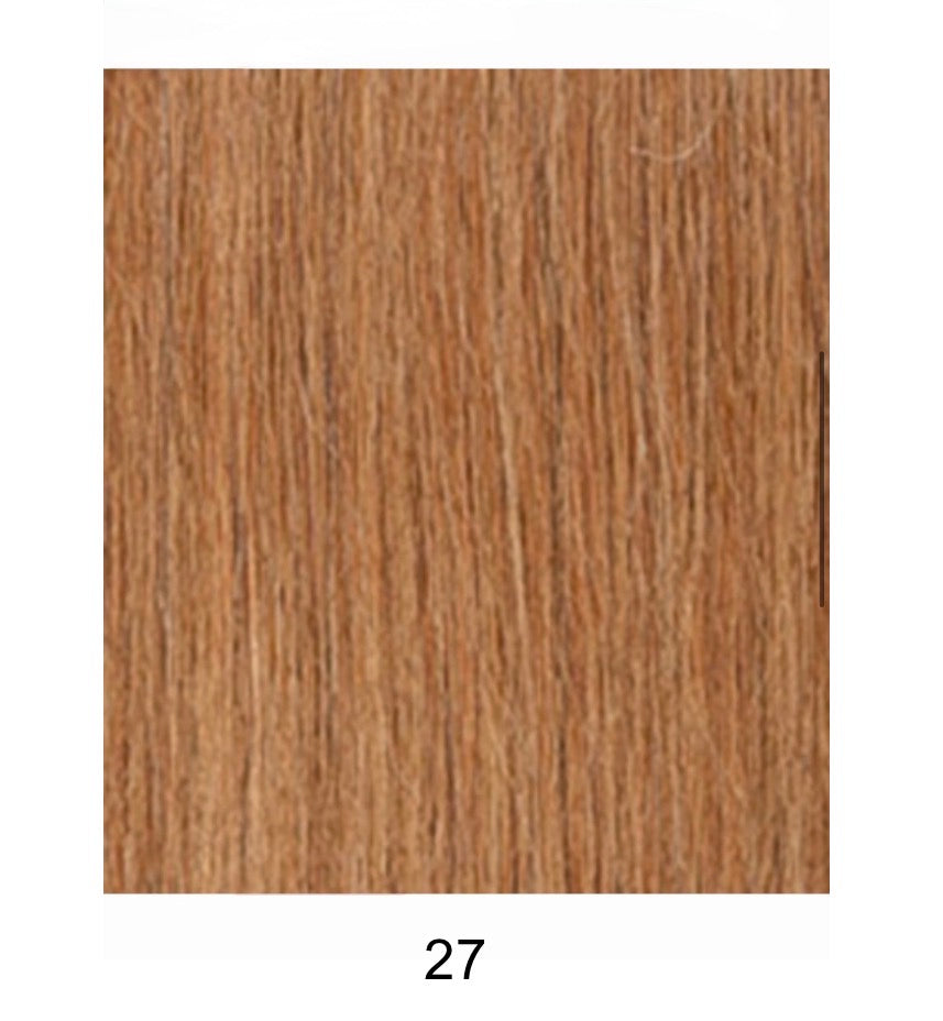 Oasis 3X Feather Crochet Human Hair Blend Micro Knots - Water Wave 18”