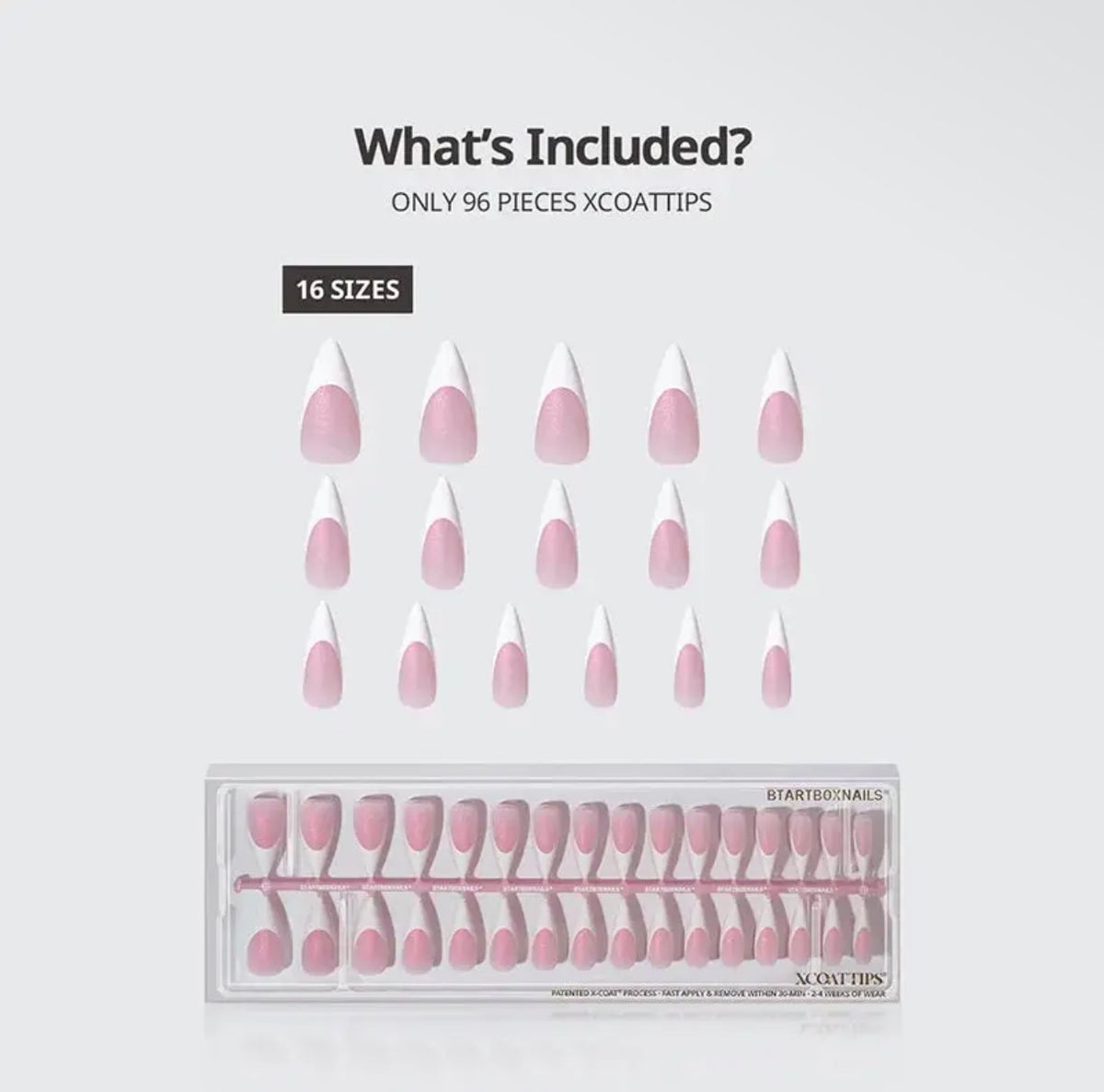 French Tip Press on Nails