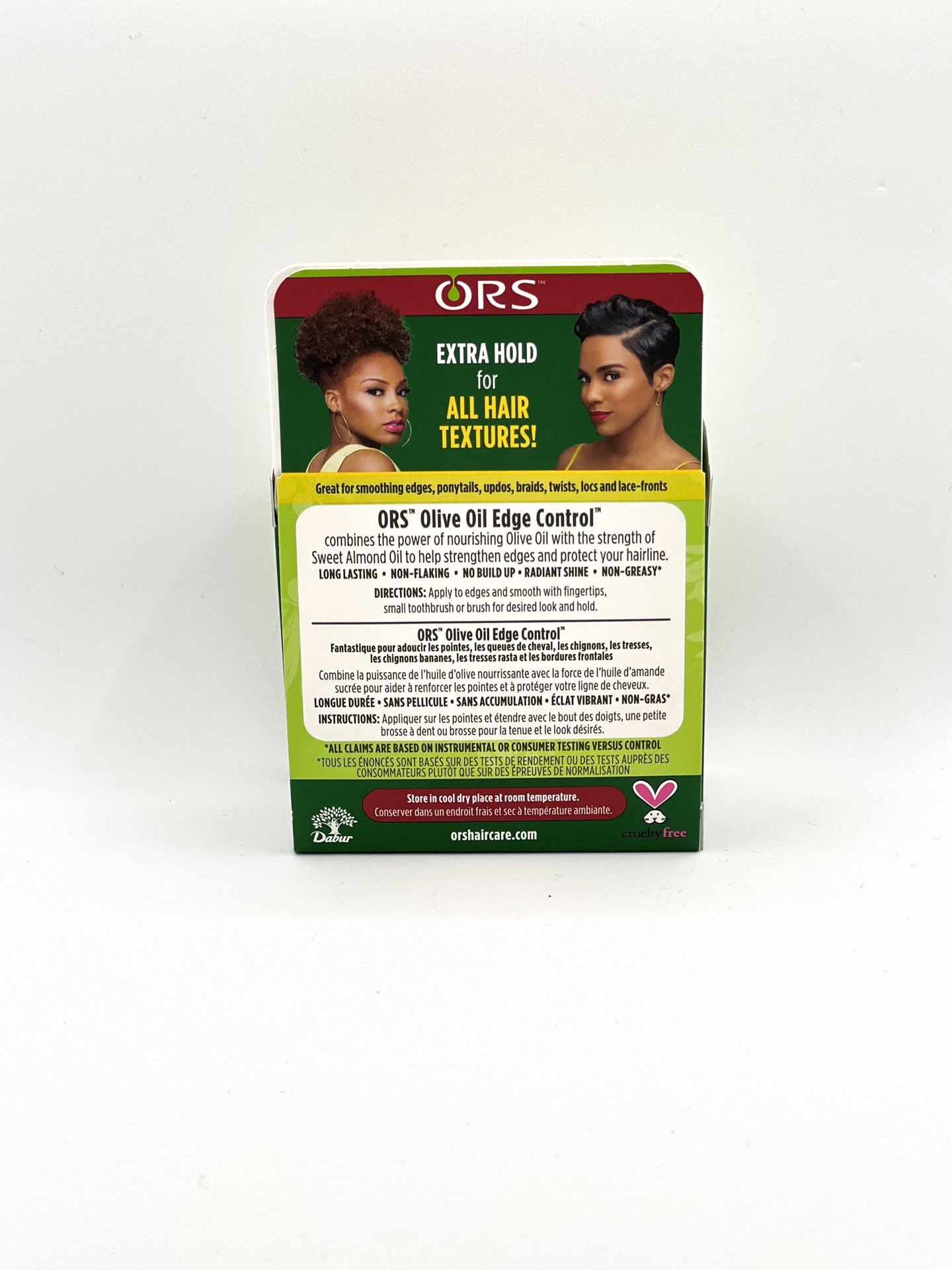 ORS Edge Control Hair Gel, Sweet Almond Oil - 2.25 oz