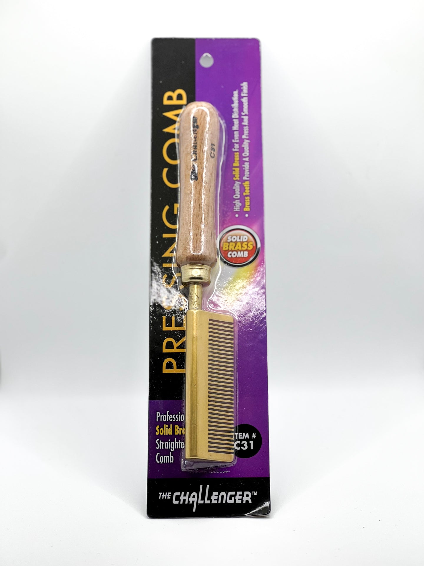 Solid Brass Pressing Comb